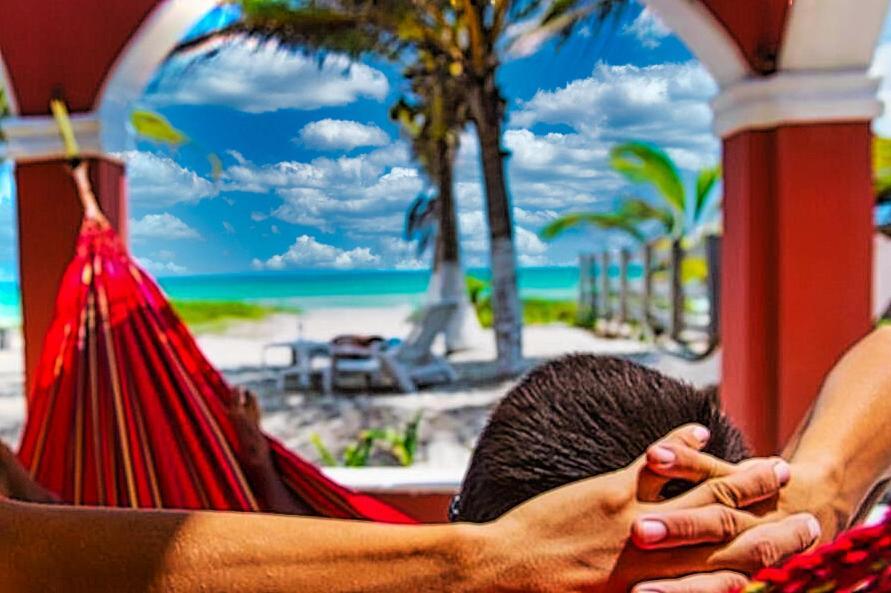 Beachfront Hacienda Del Cuyo Groundfloor Экстерьер фото